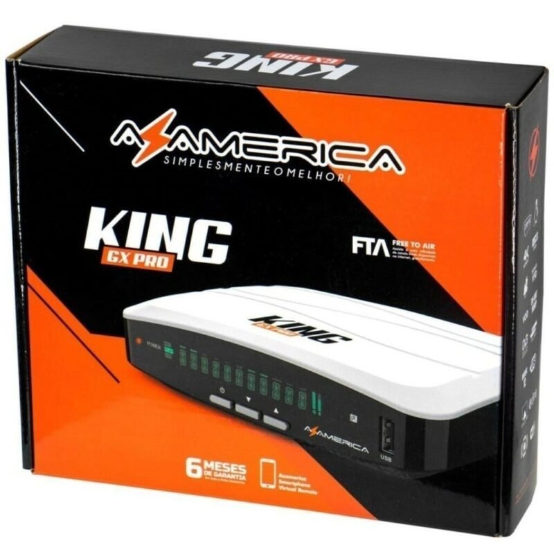 Azamerica King GX Pro Bivolt - Branco - Imagem 5