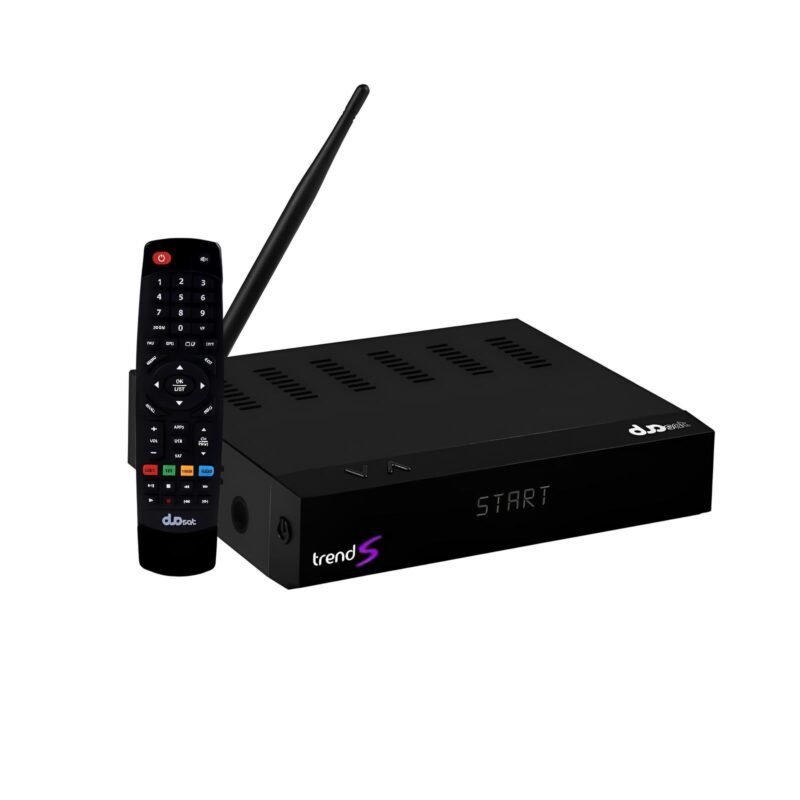 Receptor Duosat Trend S Bivolt ACM, CCM e VCM - Preto
