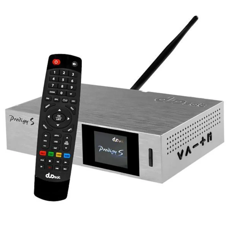 Receptor Duosat Prodigy S Bivolt Cor Cinza