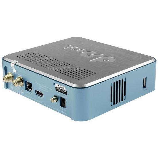 Receptor Duosat Troy HD Platinum - Cor Azul/Cinza - Imagem 2