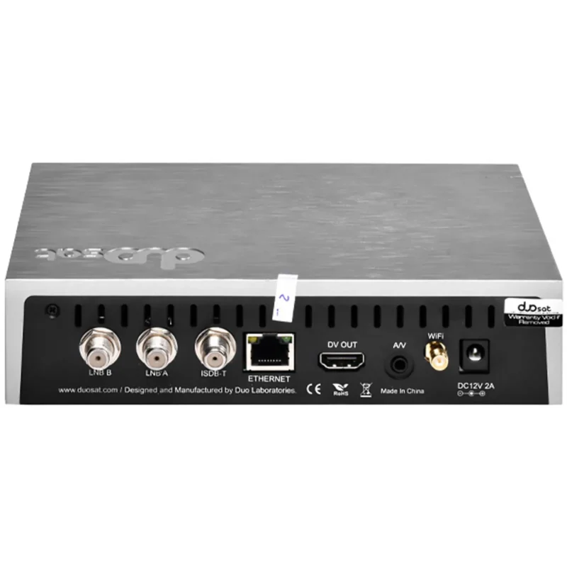 Receptor Duosat Prodigy S Bivolt Cor Cinza - Imagem 2